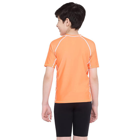 The Beach Company India - Buy Kids Swimwear Online - Speedo Swimming Rashguard Tshirt for boys - Speedo swimwear for young boys - Rashguard tshirt 