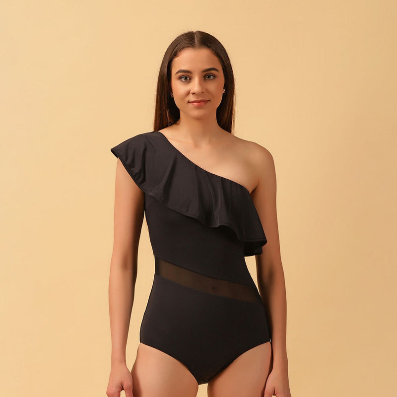 Night Ruffles Swimsuit