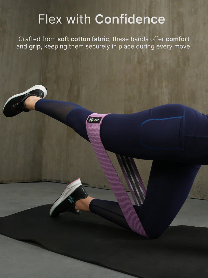 Resistance Bands (Unisex) Pack of 3