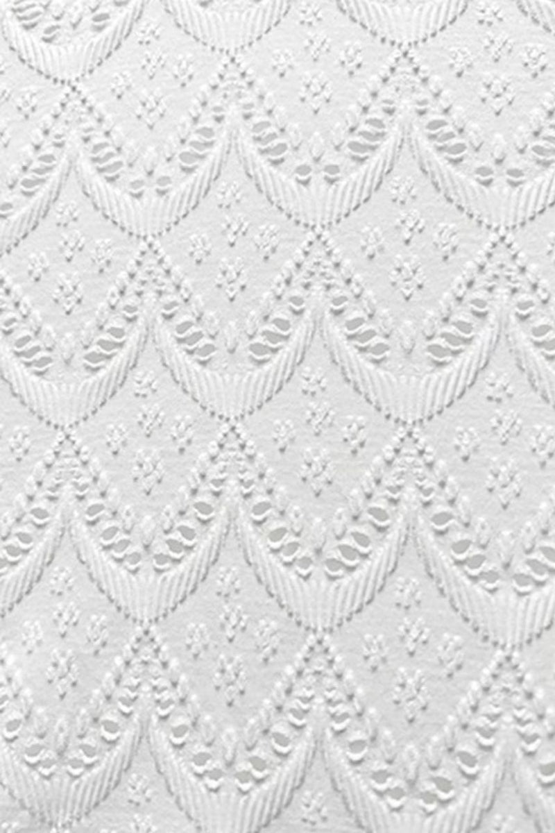 Jacquard Brilliant White Tie Back One Piece