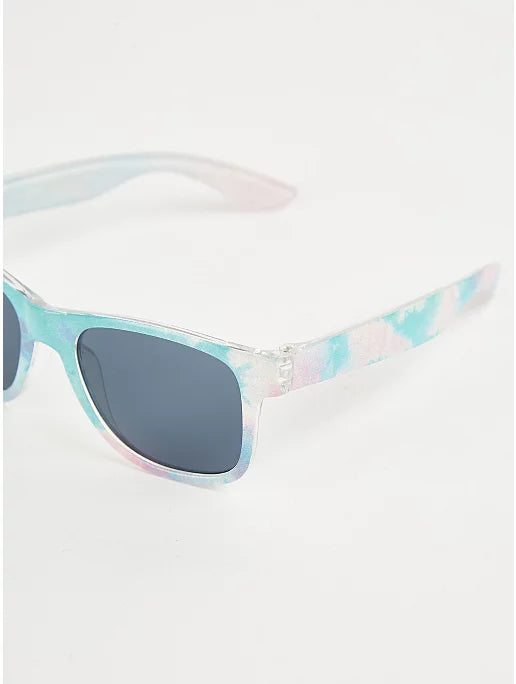 Blue Tie Dye Sunglasses