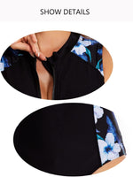 Beach House Sport Zip Front Swimsuit