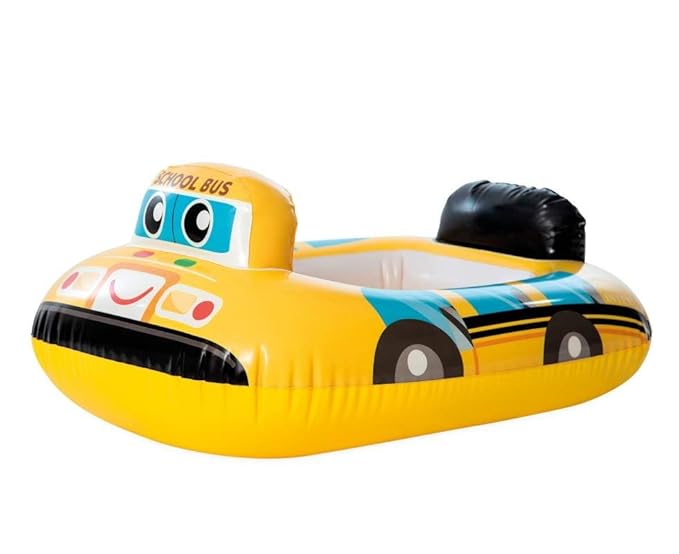 School Bus See-Me-Sit Pool Rider
