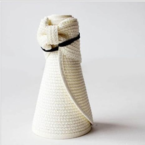 Wide Brim Roll-Up Straw Hat