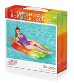 Dreamsicle Popsicle 72" Lounge Pool Float