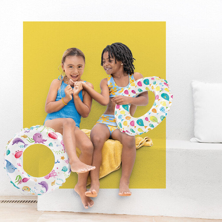 Whimsical Inflatable Rings 61cm (Pack of 2)