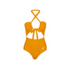 Versatile Criss-Cross Halter Maillot