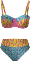 Underwired Bandeau Bikini Set