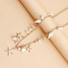 Seashell Starfish Beach Waist Chain