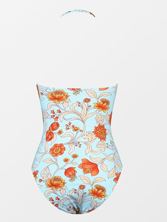 Ruched Detachable Straps One Piece