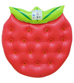 Strawberry Inflatable Pool Float Lounger 64"