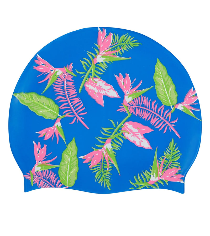 Hawaiian Silicone Swim Cap
