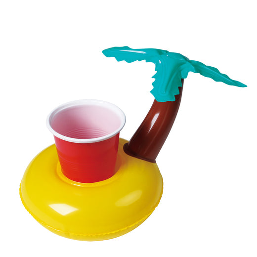 Palm Tree Inflatable Drink Holder (pack of 2)