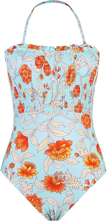 Ruched Detachable Straps One Piece