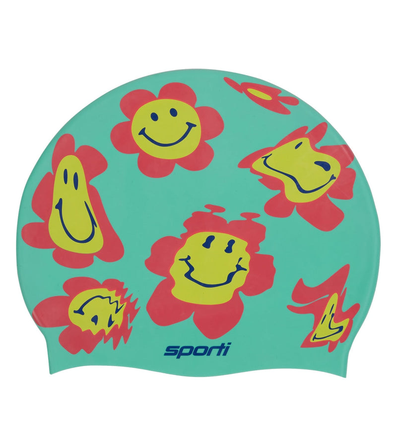 Groovy Silicone Swim Cap