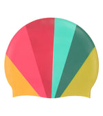 Limited Edition Rainbow Silicone Swim Cap