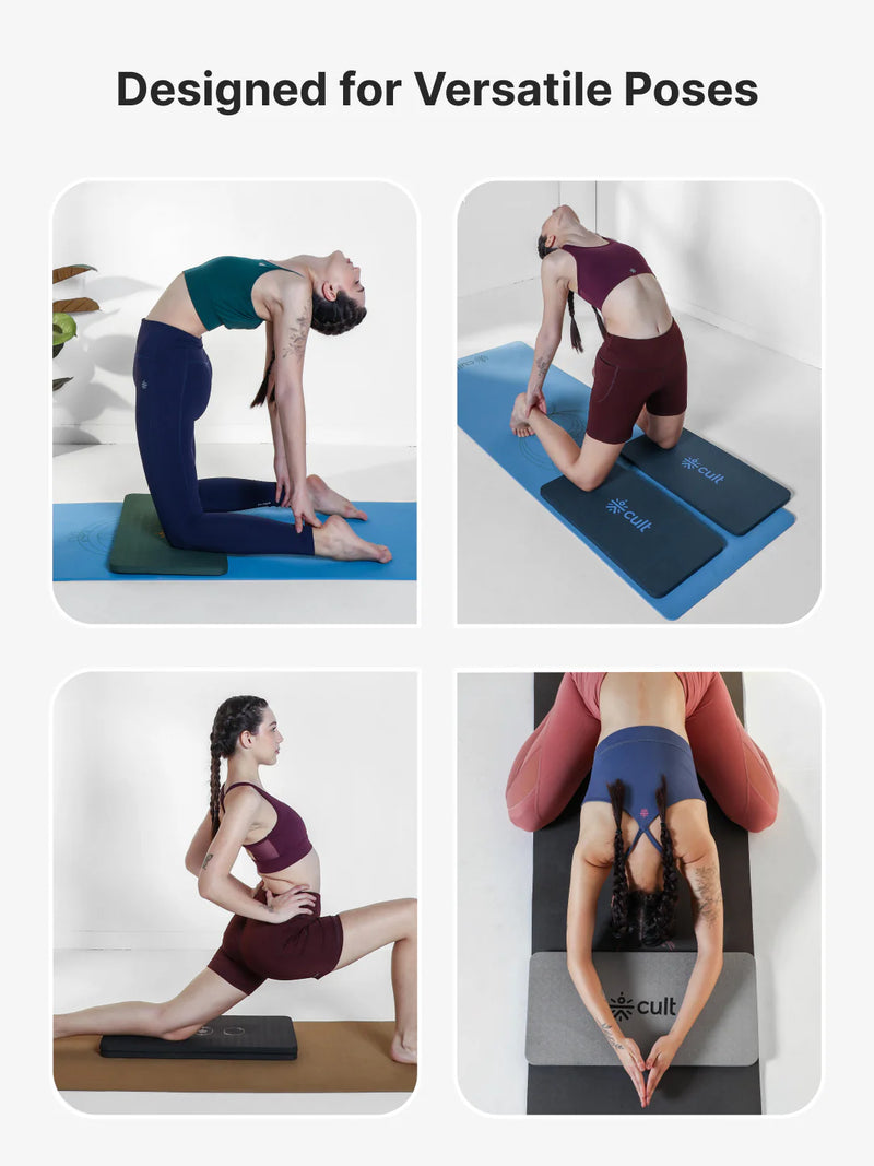 Pack of 2 EVA Yoga KNEE PADS 20mm