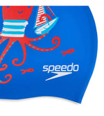 Speedo Slogan Printed Silicone Cap