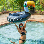 Toucan Inflatable Pool Swim Float Tube 54"
