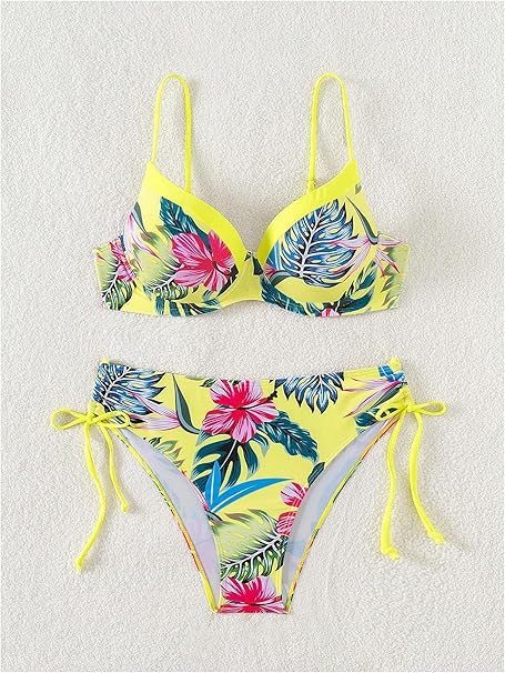 Tropical Vibes Underwired Bikini Set