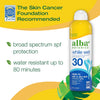 Alba Botanica While Wet Sunscreen Spray - SPF30 148ml