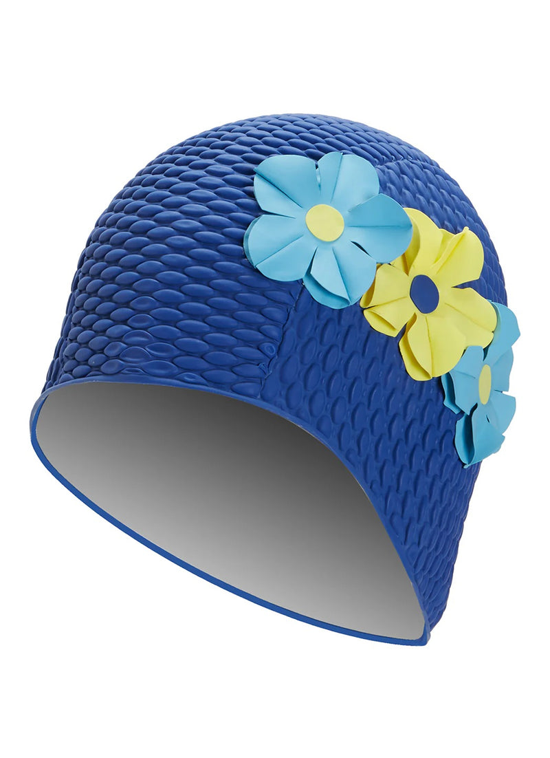 Floral Bubble Swim Cap