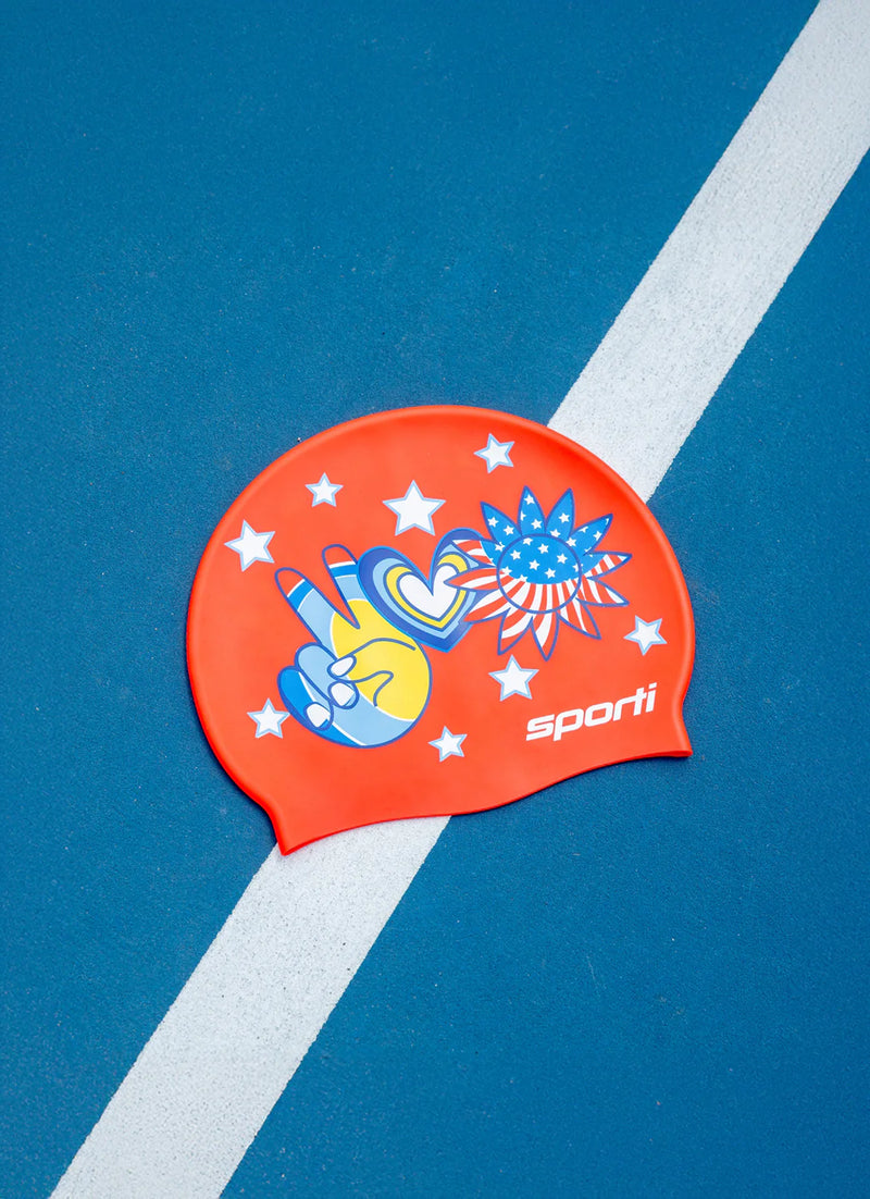 x Alex & Gretchen Walsh Silicone Swim Cap