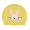 Bunny Surprise Silicone Swim Cap