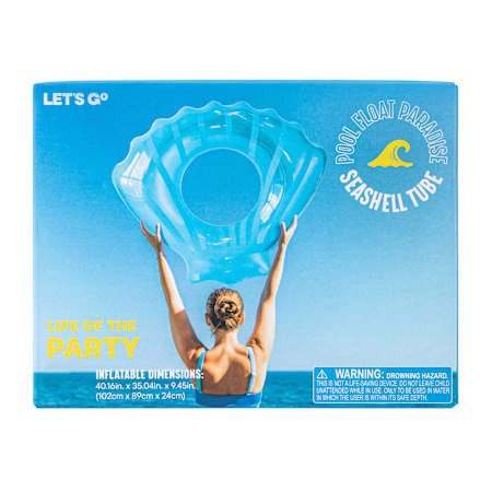 pool float in shape of sea shell - fancy pool floats for pool party - beach company india