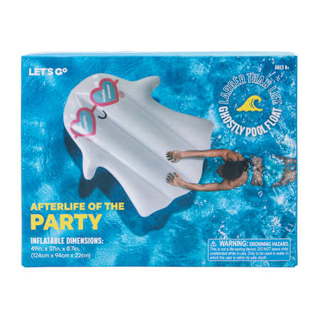Ghost With Sunglasses Inflatable Pool Float