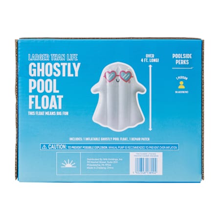 Ghost With Sunglasses Inflatable Pool Float