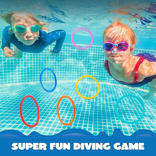 Dizzy Dive Rings 4pc set