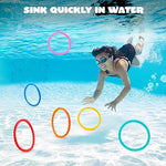 Dizzy Dive Rings 4pc set