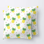 AOP Pineapple Print Cushion Cover (Pack of 2)