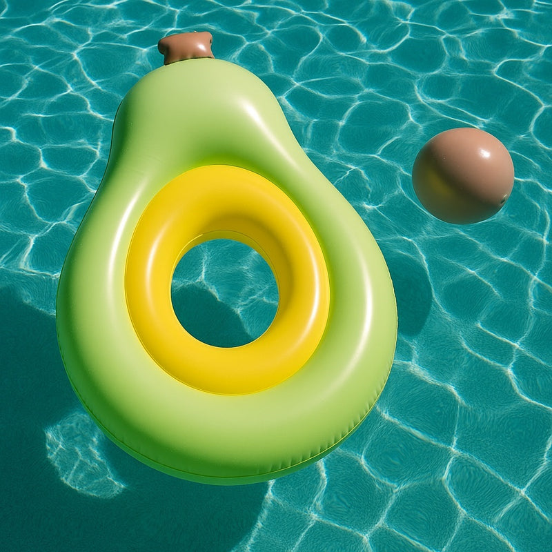 Avocado with Pool Ball 2pc Float Set