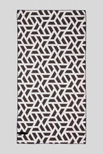 Sundowner Print Suede Beach Towel