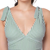 Nautical Tummy Control Swimsuit