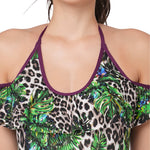 Cold Shoulder Swimsuit