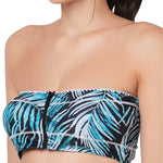 Tropical Bandeau Bikini Set