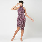 Pink Leopard Sarong