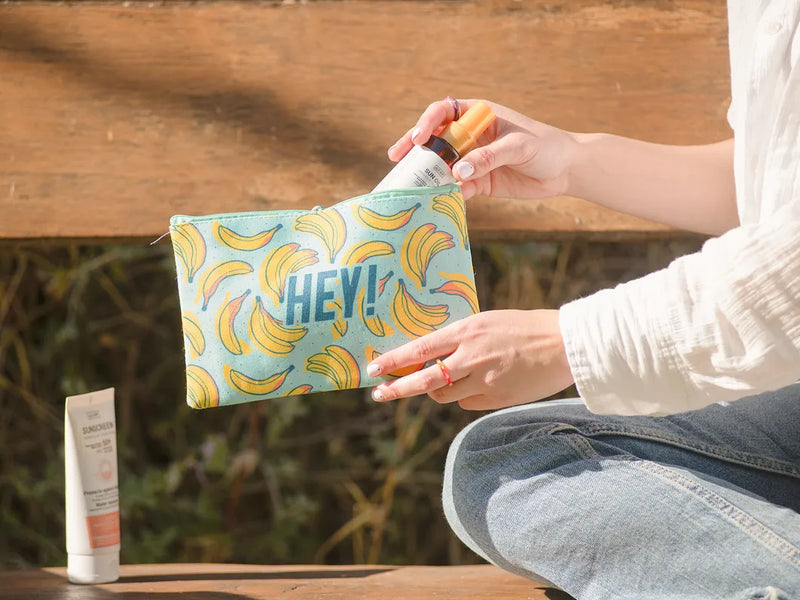 Beach Pouch Bag - HEY!