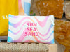 Beach Pouch Bag - SUN SEA SAND