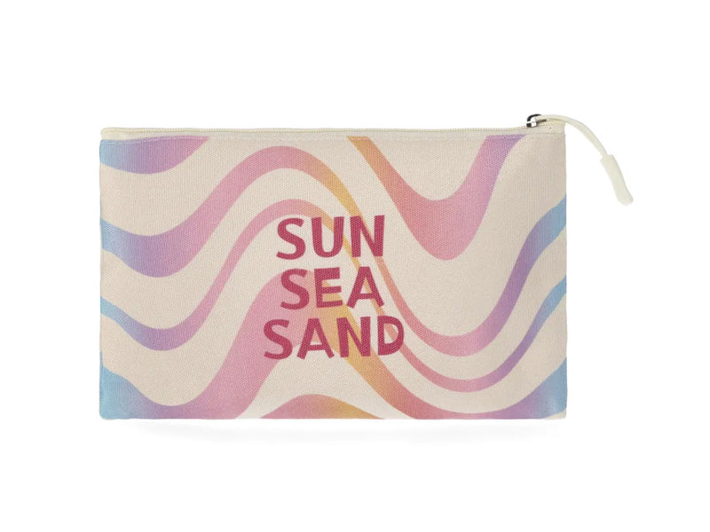 Beach Pouch Bag - SUN SEA SAND