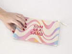 Beach Pouch Bag - SUN SEA SAND