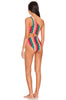 Wiggle One Shoulder Swimsuit