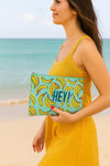 Beach Pouch Bag - HEY!