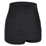 High Waisted Ruched Boyleg Shorts