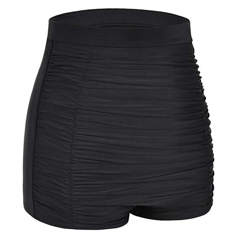 High Waisted Ruched Boyleg Shorts