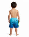 Blue Ombre Turtle Board Shorts
