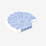 Blue Seashell napkins - 16 pcs